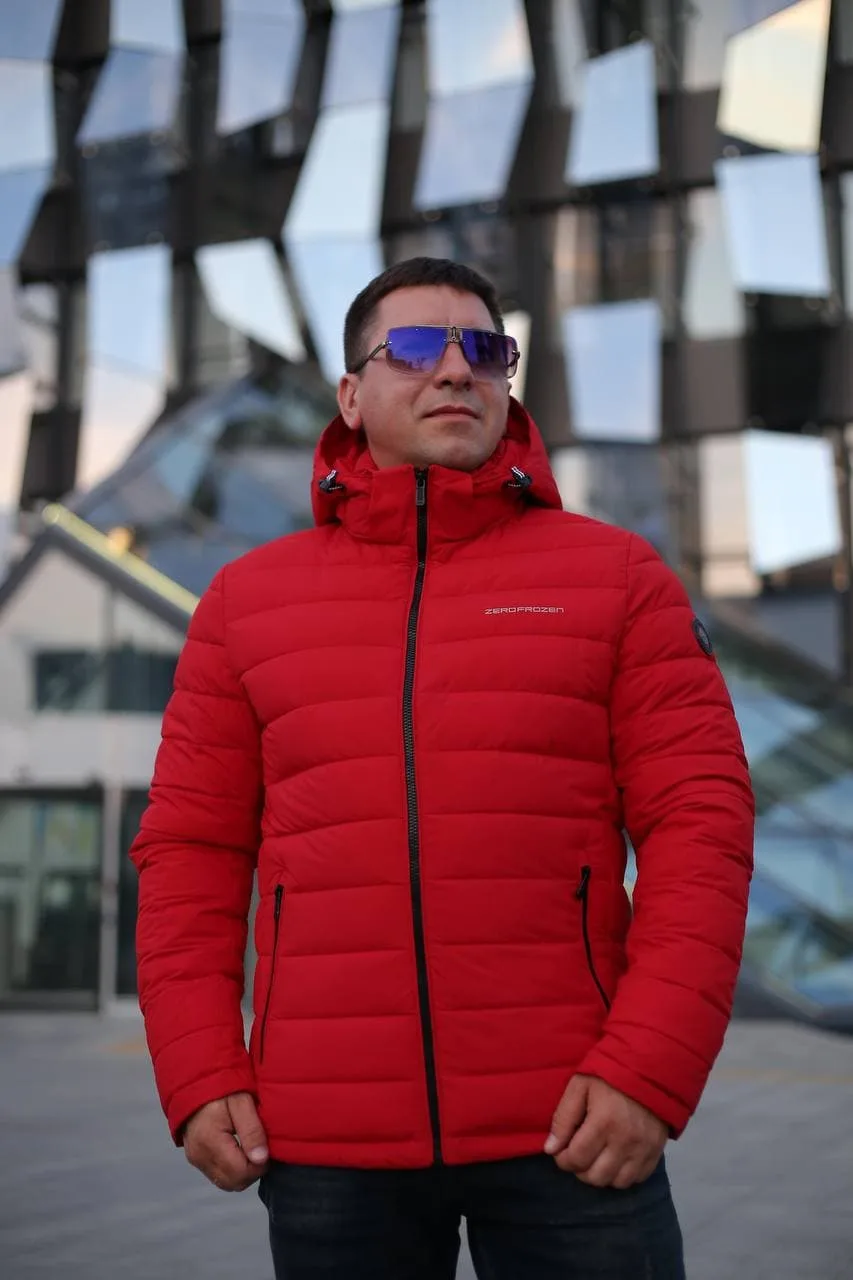 Чоловіча зимова стегана куртка ZERO FROZEN ZF70135 (Єврозима) - Зображення 4