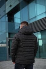 Чоловіча куртка Snow Bears SB-21197 Євро зима (полегшена зима) із комбінованої тканини - Зображення 9