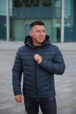 Чоловіча куртка Snow Bears SB-21197 Євро зима (полегшена зима) із комбінованої тканини - Зображення 16