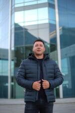 Чоловіча куртка Snow Bears SB-21197 Євро зима (полегшена зима) із комбінованої тканини - Зображення 18