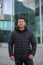 Чоловіча куртка Snow Bears SB-21197 Євро зима (полегшена зима) із комбінованої тканини - Зображення 20