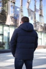 Чоловіча зимова куртка Black Vinyl С21-1731 - Зображення 11