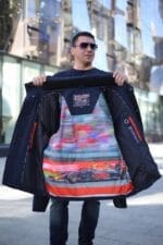 Чоловіча зимова куртка Black Vinyl С21-1731 - Зображення 16