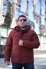 Чоловіча зимова куртка Black Vinyl С21-1731 - Зображення 18