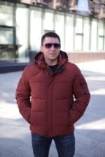 Чоловіча зимова куртка Black Vinyl С21-1731 - Зображення 20