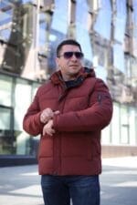 Чоловіча зимова куртка Black Vinyl С21-1731 - Зображення 19