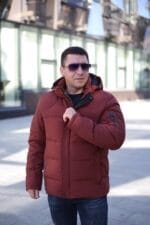 Чоловіча зимова куртка Black Vinyl С21-1731 - Зображення 22