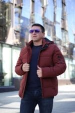 Чоловіча зимова куртка Black Vinyl С21-1731 - Зображення 24