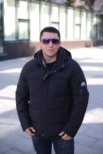 Чоловіча зимова куртка Black Vinyl С21-1731 - Зображення 26