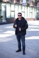 Чоловіча зимова куртка Black Vinyl С21-1731 - Зображення 33