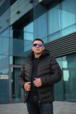 Чоловіча зимова куртка Black Vinyl С21-1711 - Зображення 21