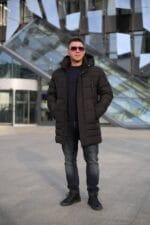 Подовжена чоловіча зимова куртка Kings Wind 1W44 - Зображення 5