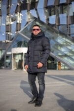 Подовжена чоловіча зимова куртка Kings Wind 1W13 - Зображення 5