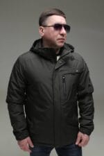 Чоловіча куртка Black Vinyl TC23-2189 весна, осінь.