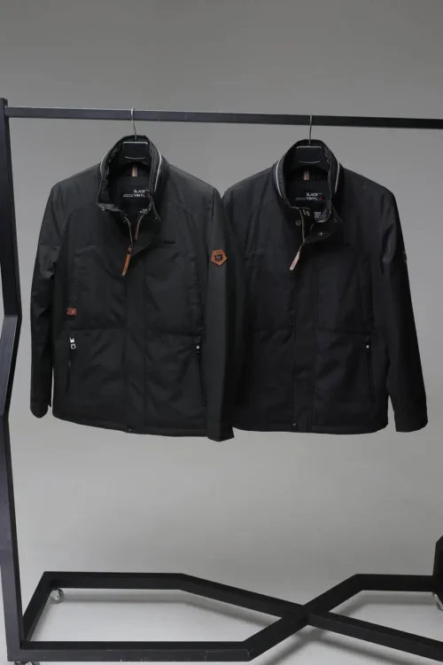 Весенняя куртка пиджачного типа Black Vinyl TC23-2216 для мужчины