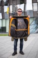 Куртка чоловіча Black Vinyl C23-2259CQ колір 21#khaki - Зображення 6