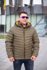 Куртка чоловіча Black Vinyl C23-2259CQ колір 21#khaki - Зображення 2