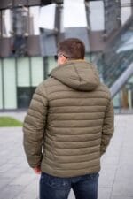 Куртка чоловіча Black Vinyl C23-2259CQ колір 21#khaki - Зображення 4