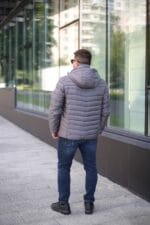 Чоловіча куртка Black Vinyl С23-2283CQ колір 5#d-grey - Зображення 5