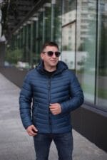 Чоловіча куртка Black Vinyl С23-2283CQ колір 29#inc blue - Зображення 3