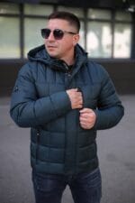Чоловіча куртка Black Vinyl С23-2268CQ колір 29#inc-blue - Зображення 3