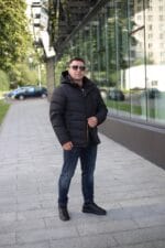 Чоловіча зимова куртка INDACO IC-1233С . Колір 1#black - Зображення 7
