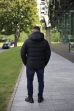 Чоловіча зимова куртка INDACO IC-1233С . Колір 1#black - Зображення 4