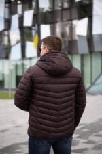 Куртка чоловіча Black Vinyl C23-2266CQ колір 9#chocolate - Зображення 5