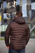 Чоловіча куртка Black Vinyl С23-2261CQ колір 9#d-chokolate - Зображення 3