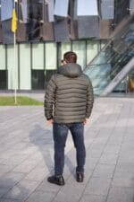 Чоловіча куртка Black Vinyl С23-2261CQ колір 27#olive - Зображення 6