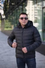 Чоловіча куртка Black Vinyl С23-2250CQ колір 1#black