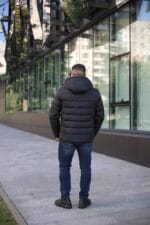 Чоловіча куртка Black Vinyl С23-2250CQ колір 1#black - Зображення 6