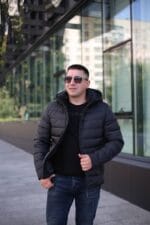 Чоловіча куртка Black Vinyl С23-2250CQ колір 1#black - Зображення 2