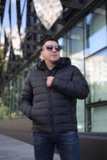 Чоловіча куртка Black Vinyl С23-2250CQ колір 1#black - Зображення 3