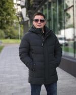 Чоловіча куртка Black Vinyl С23-2253С колір 21#khaki - Зображення 4