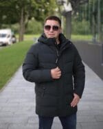Чоловіча куртка Black Vinyl С23-2253С колір 21#khaki - Зображення 2