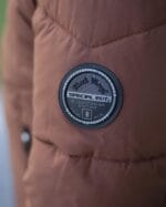 Чоловіча куртка Black Vinyl С23-2265С колір 8#brown - Зображення 7