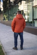 Мужская куртка INDACO IС1246CQ цвет терракот