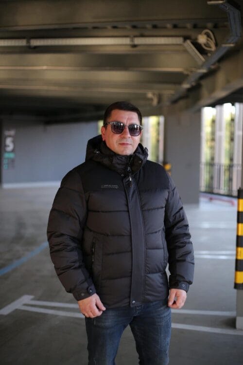 Чоловіча куртка Black Vinyl С23-2257С колір 1#black - Зображення 9