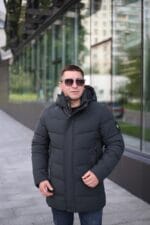 Чоловіча куртка Black Vinyl С23-2253С колір 21#khaki - Зображення 7