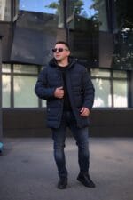 Мужская куртка Black Vinyl C23-2237C — изображение 9