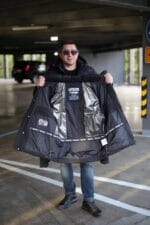 Чоловіча куртка Black Vinyl С23-2227С колір 1#black - Зображення 8