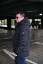 Чоловіча куртка Black Vinyl С23-2227С колір 1#black - Зображення 5