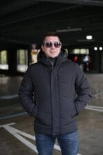 Чоловіча куртка Black Vinyl С23-2227С колір 1#black - Зображення 2