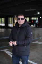 Чоловіча куртка Black Vinyl С23-2227С колір 1#black - Зображення 4