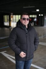 Чоловіча куртка Black Vinyl С23-2227С колір 1#black