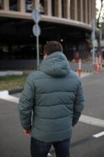 Чоловіча куртка Black Vinyl С23-2227С колір 38#ocean - Зображення 3