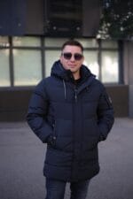 Мужская куртка Black Vinyl C23-2230C цвет нави