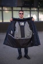 Чоловіча куртка Black Vinyl C23-2230C колір 29#inc blue - Зображення 3