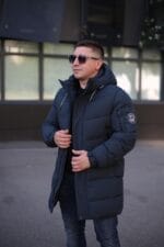 Чоловіча куртка Black Vinyl C23-2230C колір 29#inc blue - Зображення 2